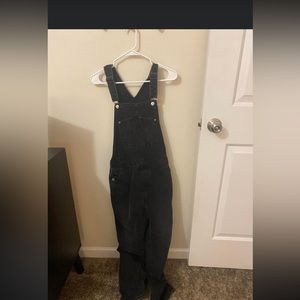 Black overalls